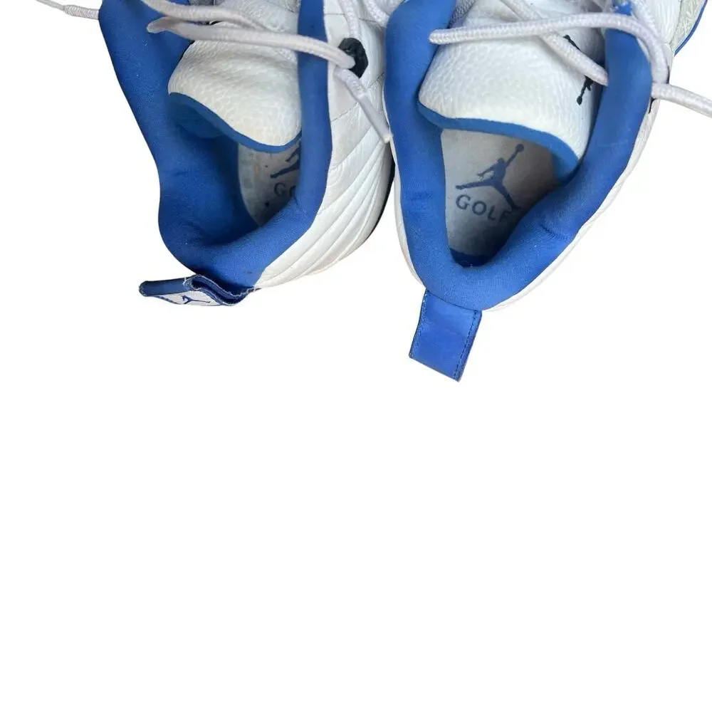 Nike Air Jordan 12 Low Golf White Game Royal Men’s Size 15 Golf Shoes Sneakers